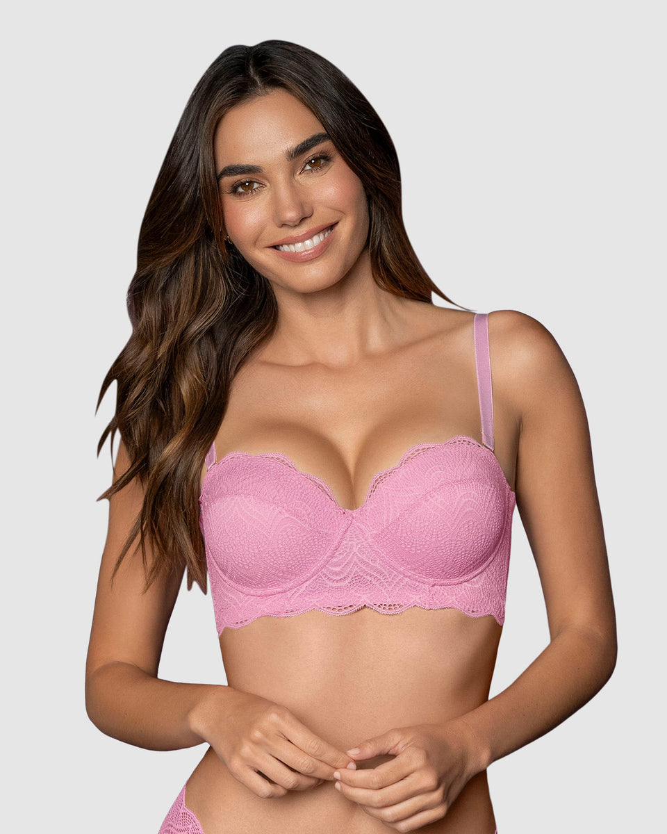 Brasier balconet de realce alto con máximo cubrimiento de espalda Special Fit