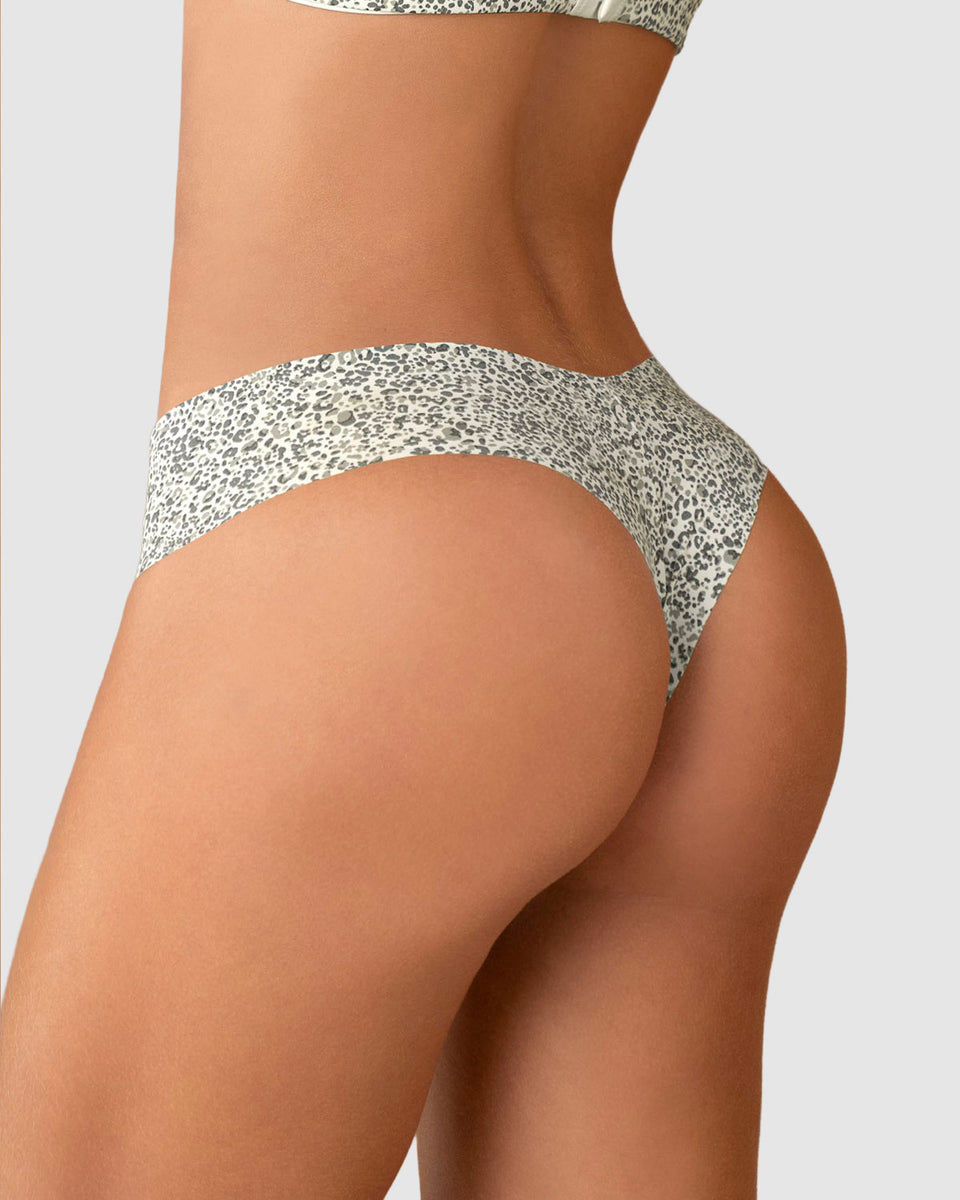 Calzón brasilera invisible ultraplano sin elásticos y de pocas costuras