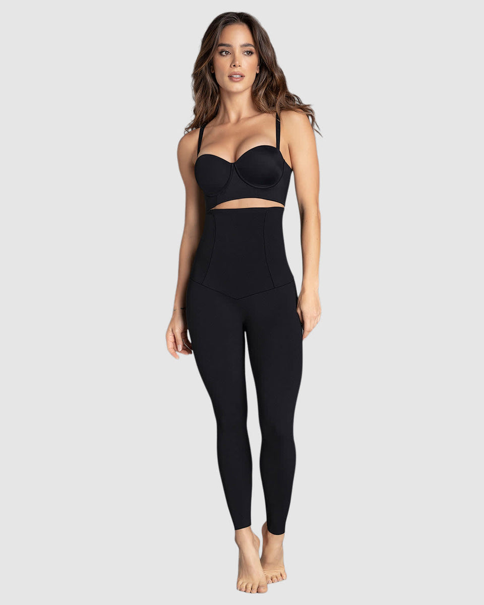 Legging de tiro alto con control fuerte de abdomen