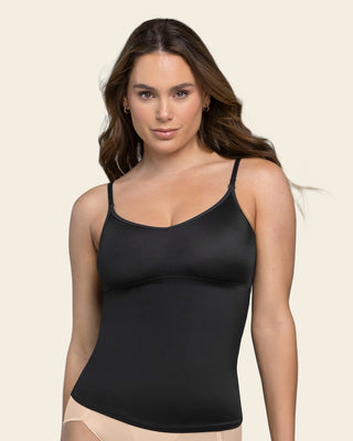 Camiseta multiusos de control de abdomen#color_700-negro