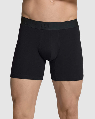 Bóxer medio en algodón#color_700-negro