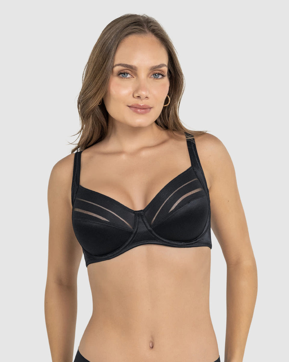 Brasier de buen cubrimiento ideal para busto pesado Natural Support