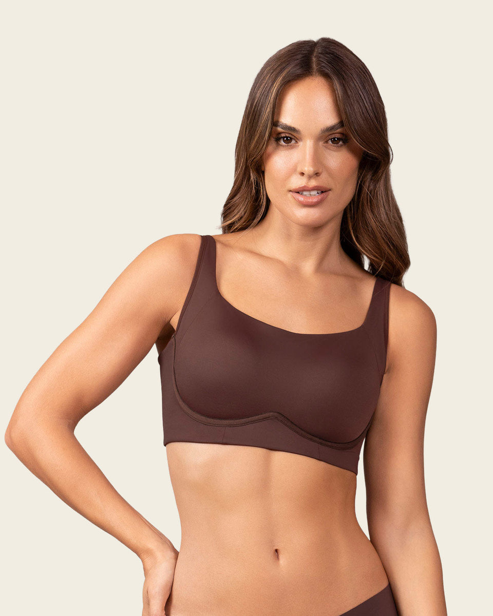 Brasier sin arco ultracómodo de alto soporte y cubrimiento Everyday Bra