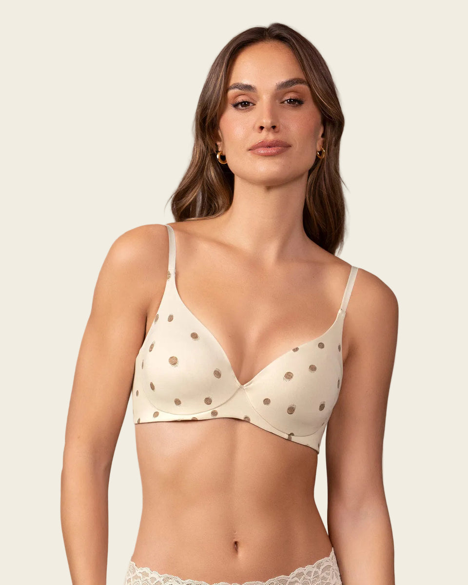 Brasier ultraligero SIN ESPUMA, copas doble tela
