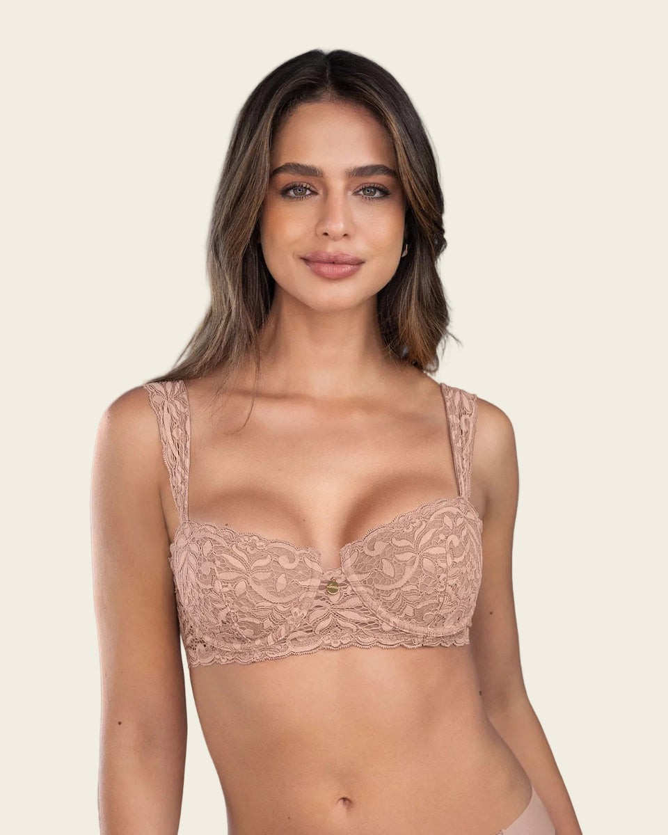 Brasier balconette en encaje