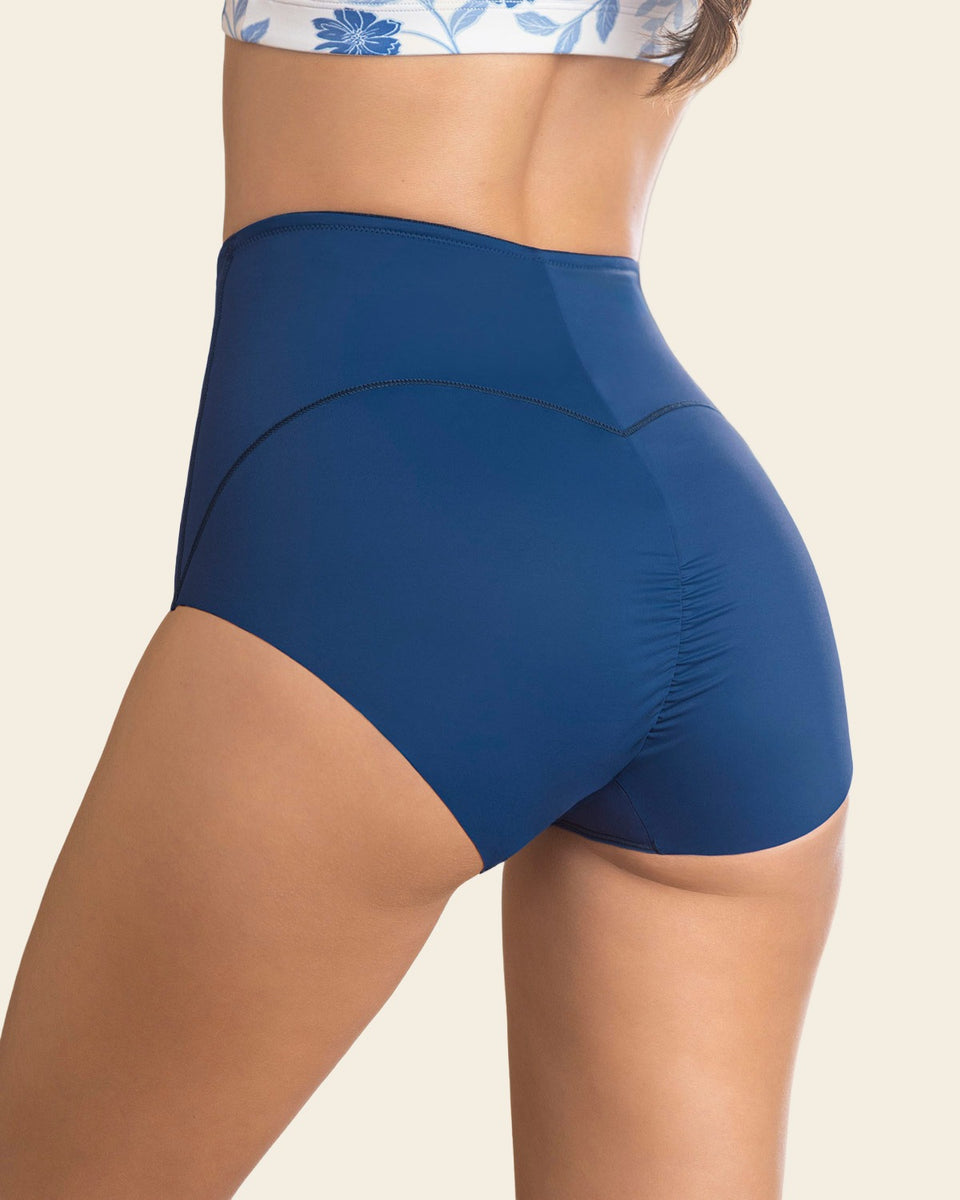 Calzón clásico de control, tiro extra alto