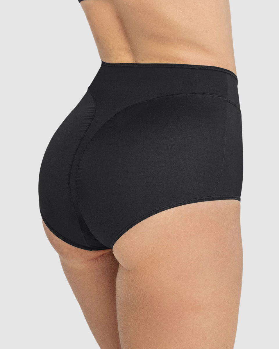 Calzón clásico de control y tiro alto