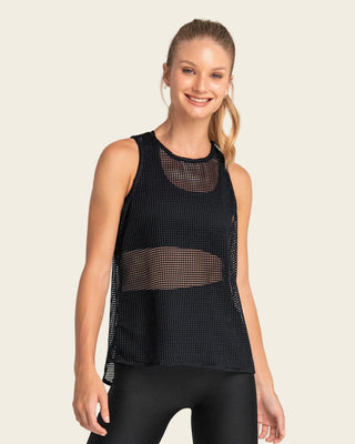 Camiseta manga sisa en malla#color_700-negro