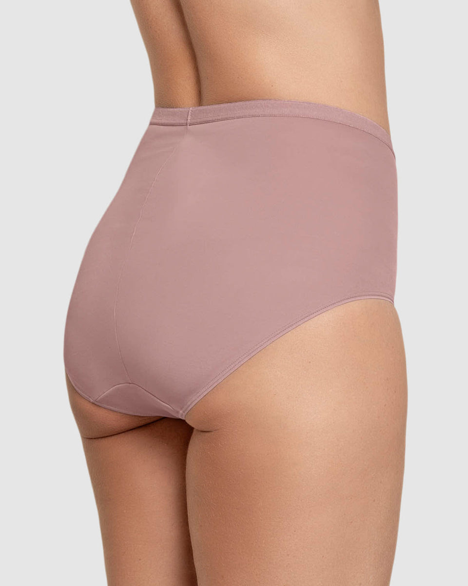 Calzón clásico de control suave con excelente modelación