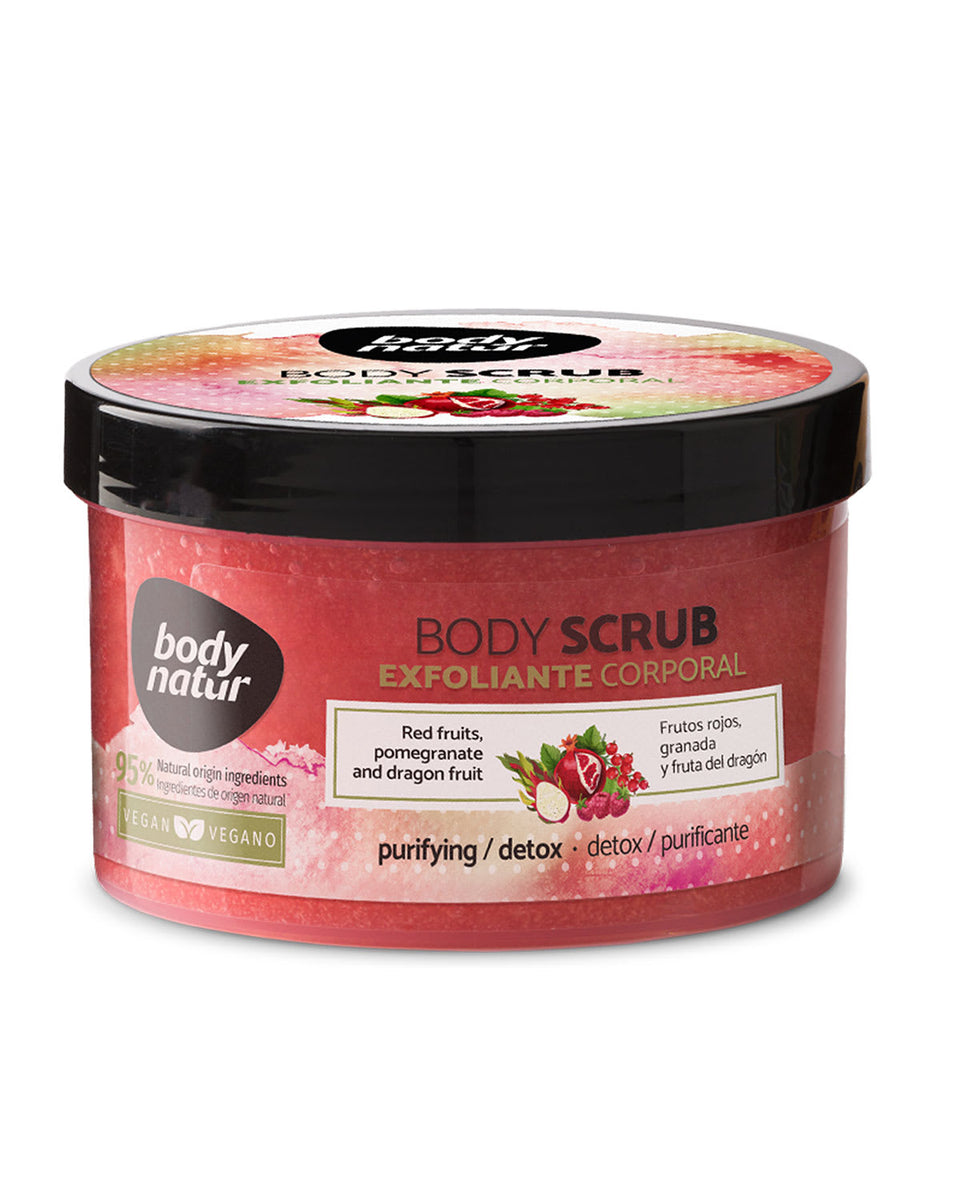 Body Natur exfoliante corporal frutos rojos 200 ml