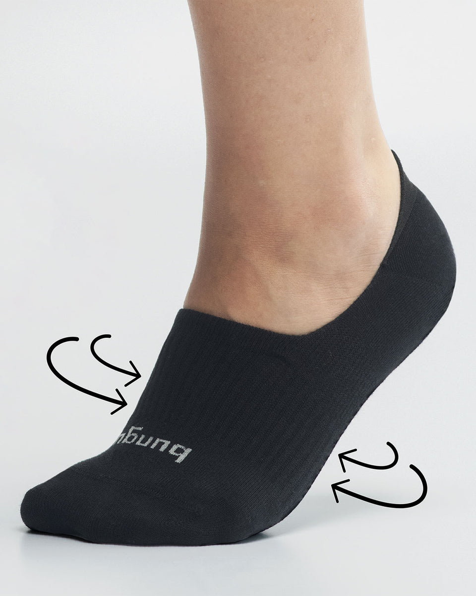 Medias Invisibles Semiescotada Pack x 3