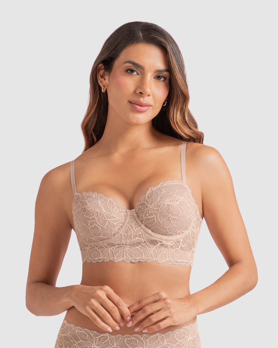 Brasier balconet de corte corsetero