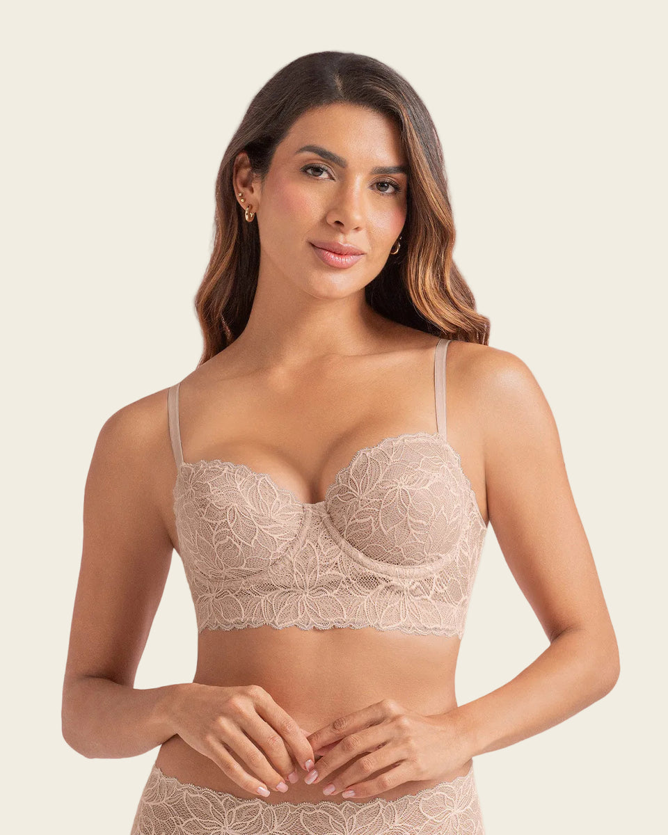 Brasier balconet de corte corsetero