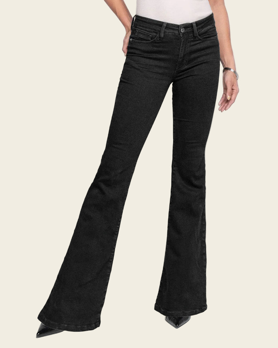 Jean levanta cola bota flare