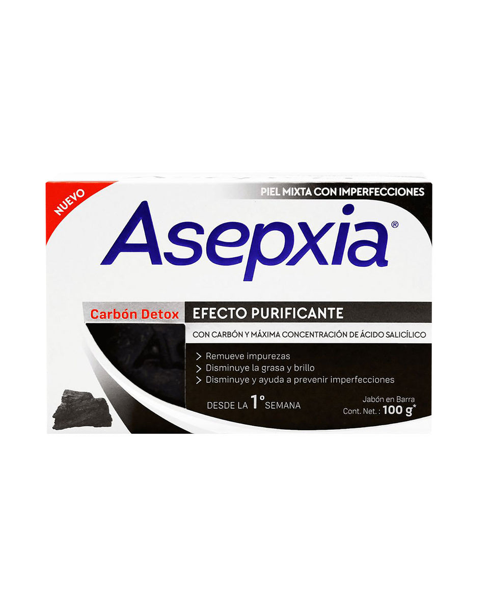 Asepxia Jabón en Barra 100 G