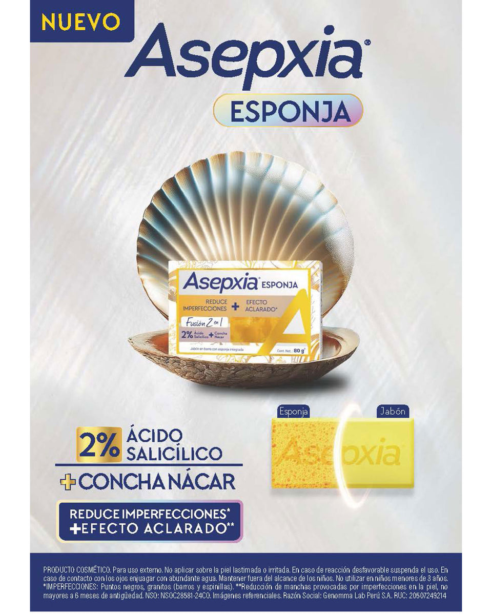 Jabón Esponja Fusión 2 En 1