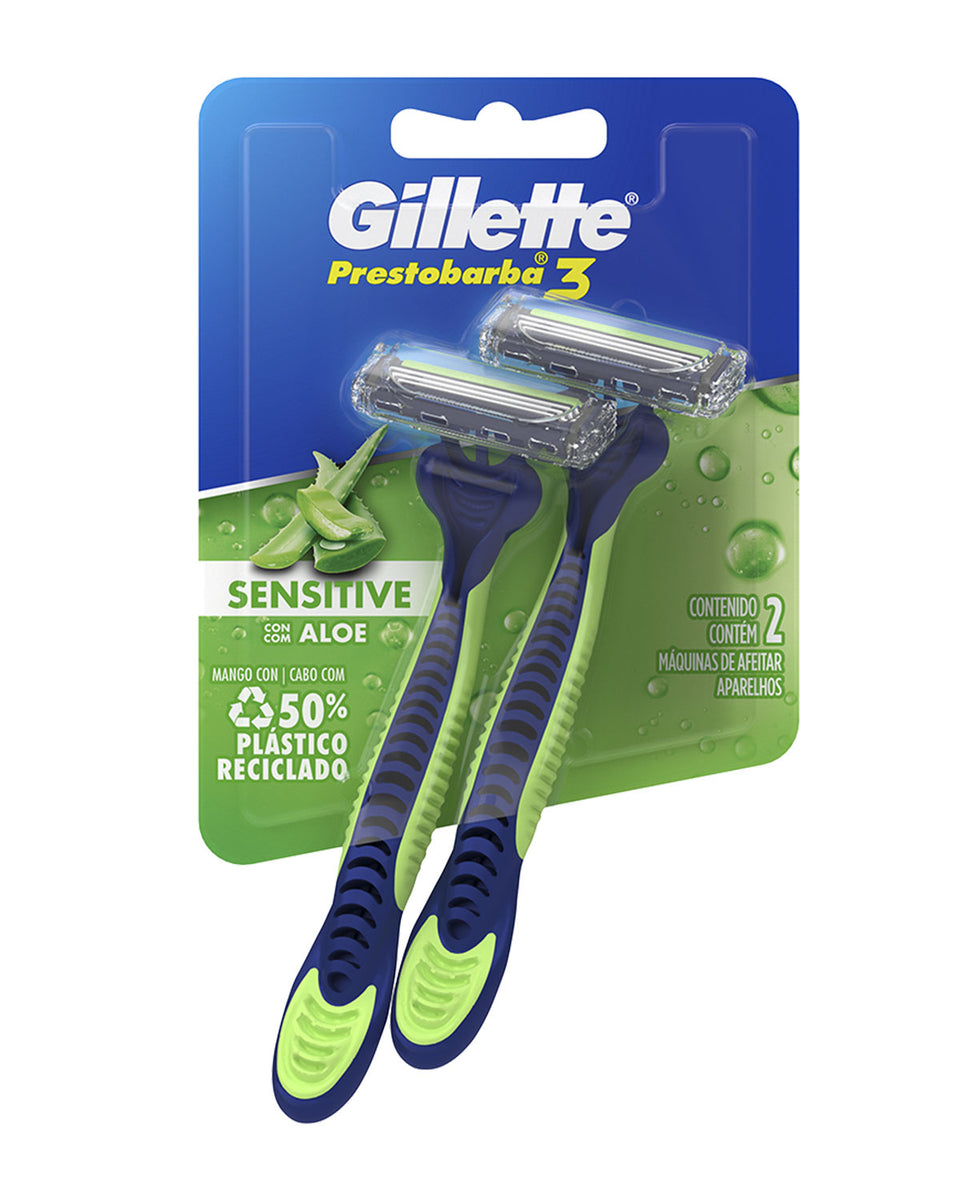Afeitadora Gillette Sensitive x 2