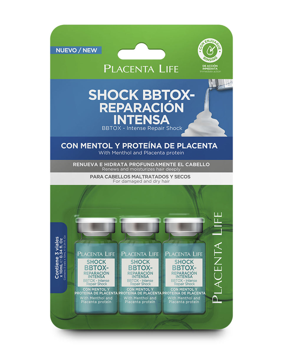 Shock Tratamiento Capilar Placenta Life