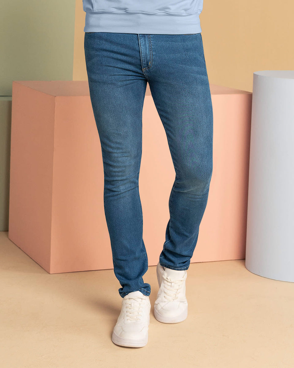 Jean silueta slim para hombre
