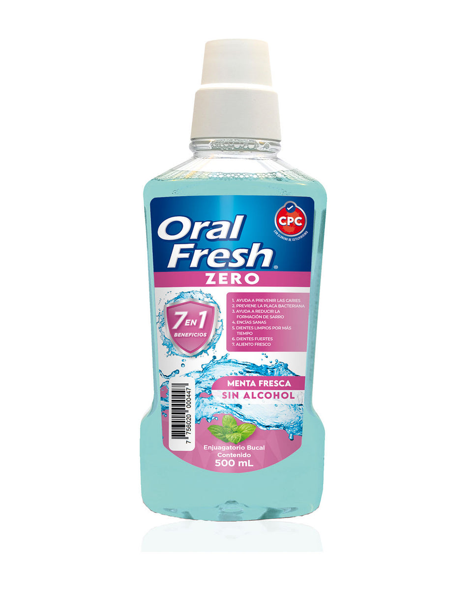 Oral Fresh Enjuague Bucal X 500 ml
