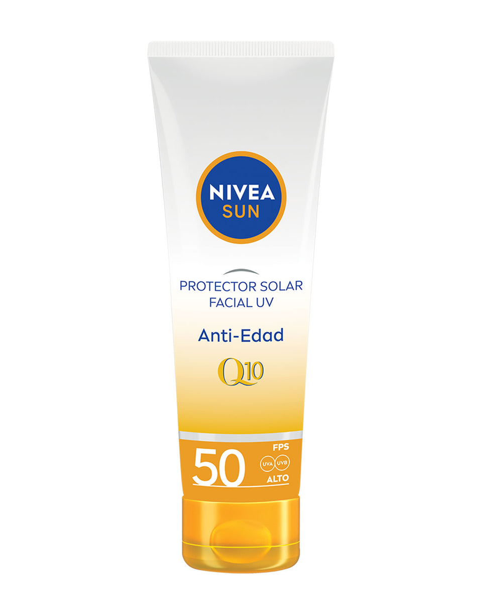 Protector Solar Facial Anti-Edad Q10 FPS50