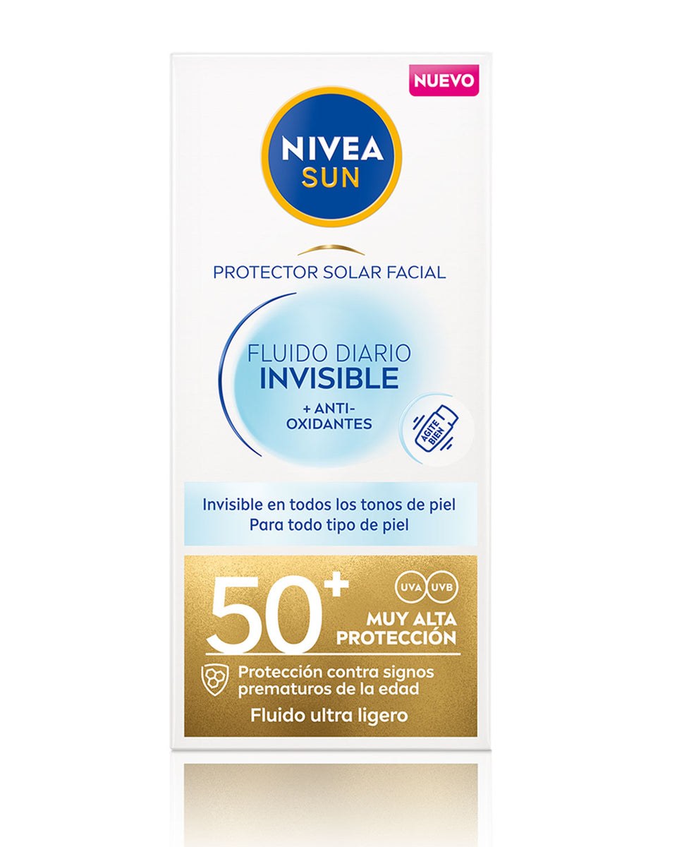 Protector Solar Fluido Diario Invisible FPS50+