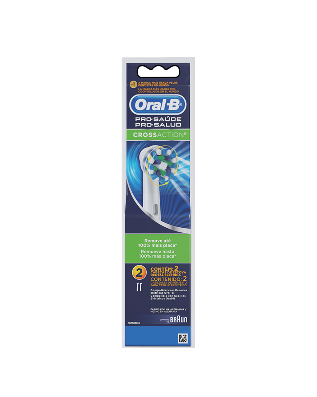Cabezales Para Cepillo Eléctrico Oral-B Cross Action Unidades
