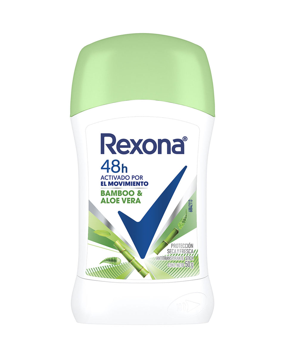 Desodorante Rexona Barra Mujer Bamboo Envase 50