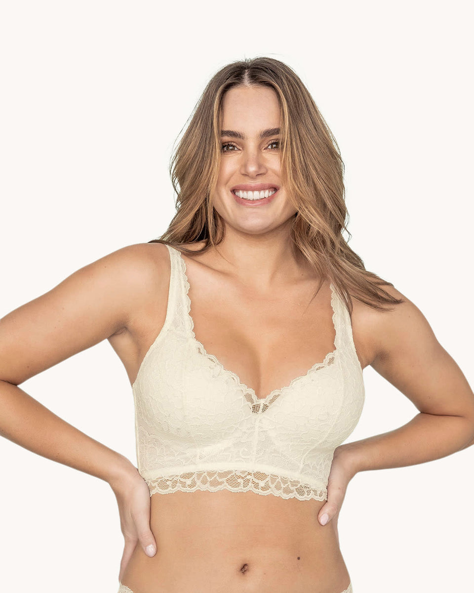 Brasier tipo bustier sexy support con cubrimiento de espalda