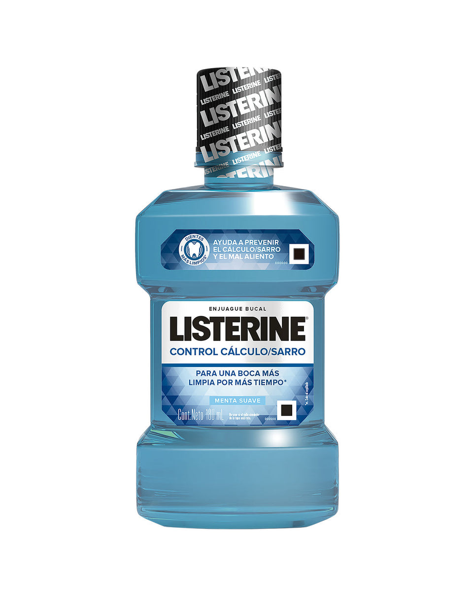 Listerine control cálculo