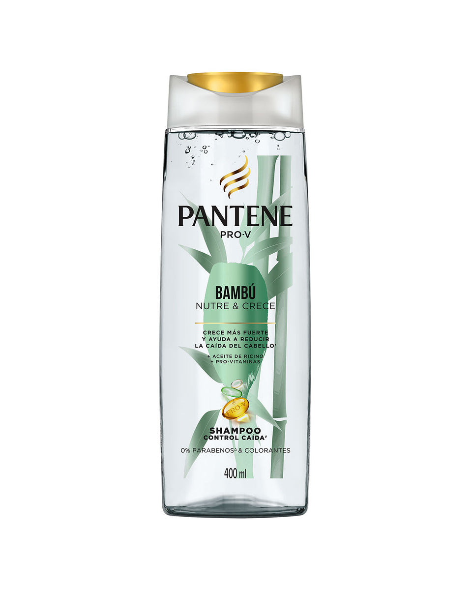 Shampoo pantene bambú 400 ml