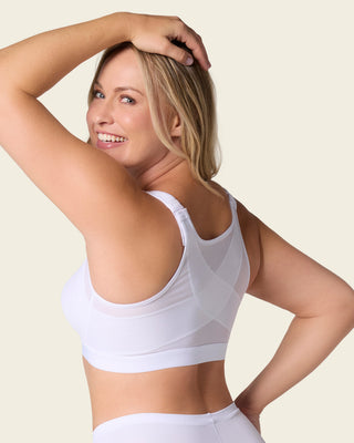 Brasier facilitador de postura con control de volumen del busto Multi/Functional#color_000-blanco