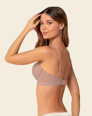 Brasier balconet con realce medio y espalda en tul#color_a22-rosa