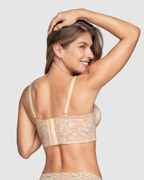 Strapless bustier 360° de perfección#color_b96-estampado-piton
