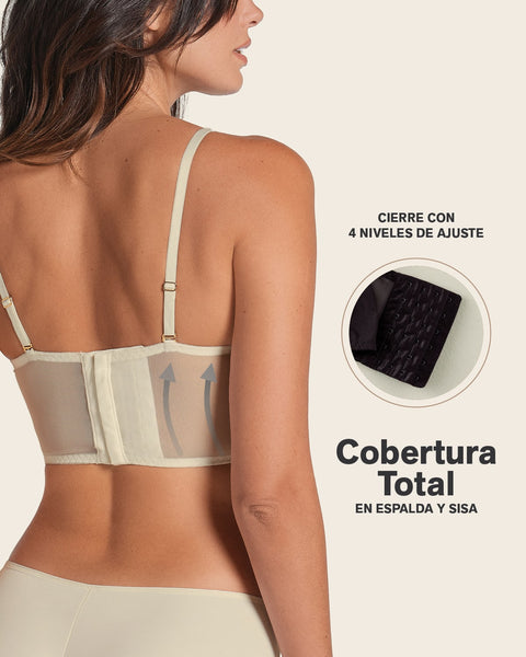 Brasier tipo bralette en encaje y transparencias#color_253-perla