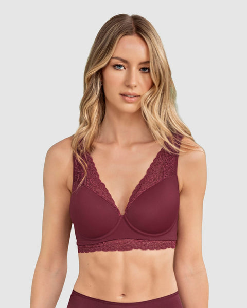 Brasier de gran cubrimiento: Deep Coverage Bra#color_382-vino