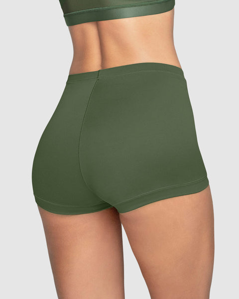 Calzón tipo bóxer de ajuste perfecto#color_610-verde-militar