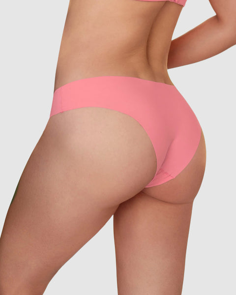 Calzón tipo tanga ultraplano de aspecto invisible#color_297-rosado