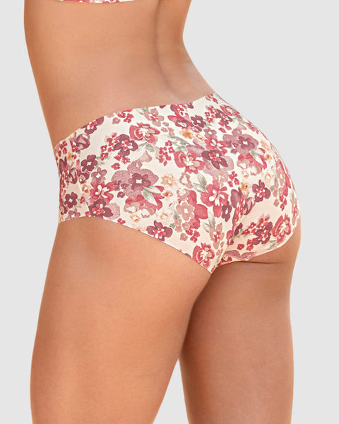 Calzón hípster invisible ultraplano sin elásticos y de pocas costuras#color_b91-estampado-flores