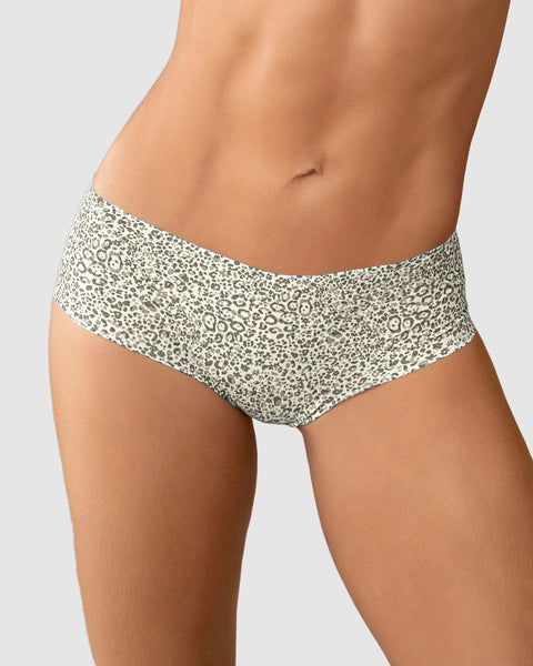Calzón hípster invisible ultraplano sin elásticos y de pocas costuras#color_b95-estampado-verde