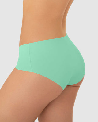 Calzón hípster invisible ultraplano sin elásticos y de pocas costuras#color_c61-verde-agua-marina