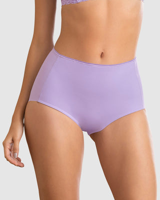 Calzón clásico efecto invisible de control fuerte en abdomen#color_410-lila