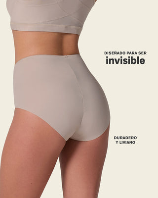 Calzón clásico efecto invisible de control fuerte en abdomen#color_802-cafe-claro