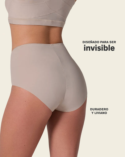 Calzón clásico efecto invisible de control fuerte en abdomen#color_802-cafe-claro