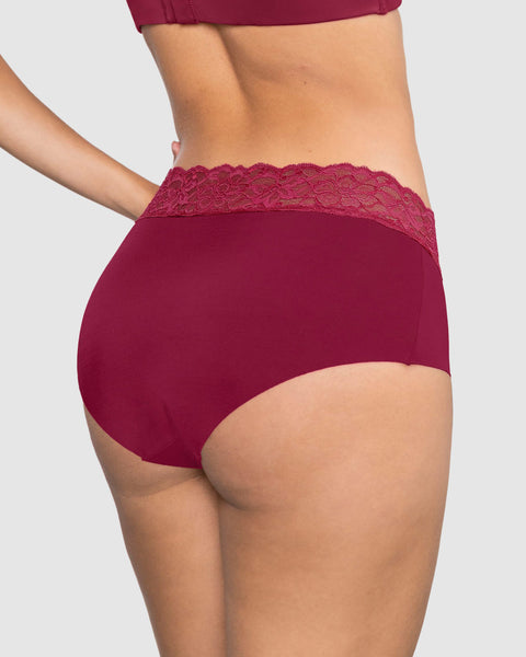 Calzón hípster en tela ultraliviana con franja de encaje#color_a97-vino