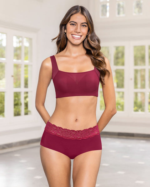 Calzón hípster en tela ultraliviana con franja de encaje#color_a97-vino