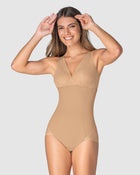 Faja tipo body con bralette incorporado con control de abdomen#color_801-cafe-medio