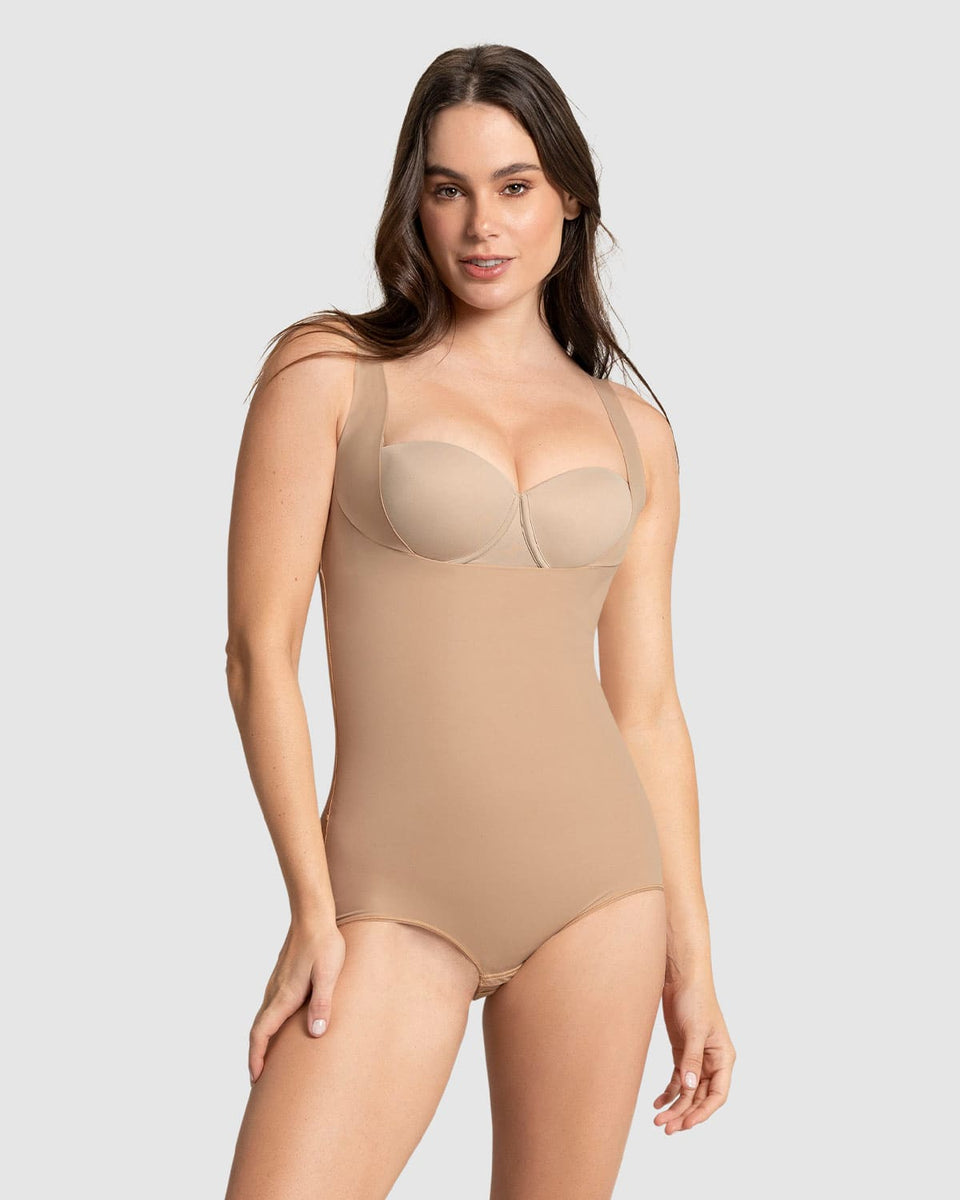 Body faja moldeador de aspecto invisible en glúteos