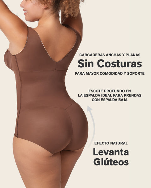 Body faja moldeador de aspecto invisible en glúteos