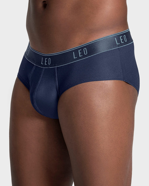 Bóxer brief de alta transpiración en microfibra ideal para uso diario#color_515-azul-oscuro